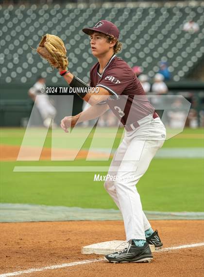Thumbnail 2 in Fayetteville vs. Abbott (UIL 1A Baseball Semifinal) photogallery.