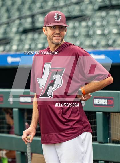 Thumbnail 3 in Fayetteville vs. Abbott (UIL 1A Baseball Semifinal) photogallery.