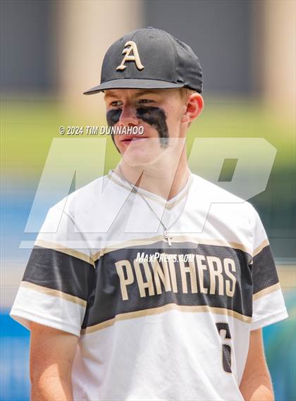 Thumbnail 2 in Fayetteville vs. Abbott (UIL 1A Baseball Semifinal) photogallery.