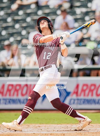 Thumbnail 3 in Fayetteville vs. Abbott (UIL 1A Baseball Semifinal) photogallery.