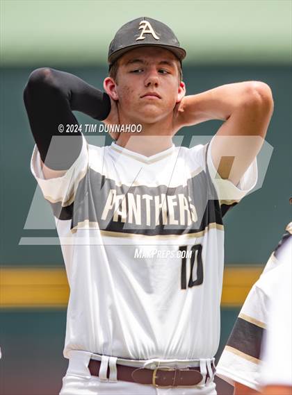 Thumbnail 1 in Fayetteville vs. Abbott (UIL 1A Baseball Semifinal) photogallery.