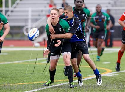 Thumbnail 2 in Stamford Academy vs Southington (Division 2 Semifinal) photogallery.