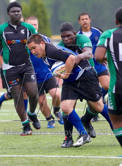 Thumbnail 3 in Stamford Academy vs Southington (Division 2 Semifinal) photogallery.