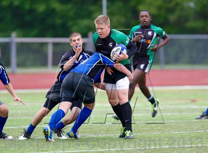 Thumbnail 2 in Stamford Academy vs Southington (Division 2 Semifinal) photogallery.
