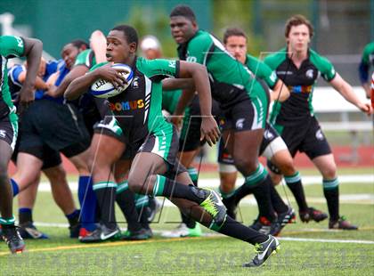 Thumbnail 1 in Stamford Academy vs Southington (Division 2 Semifinal) photogallery.