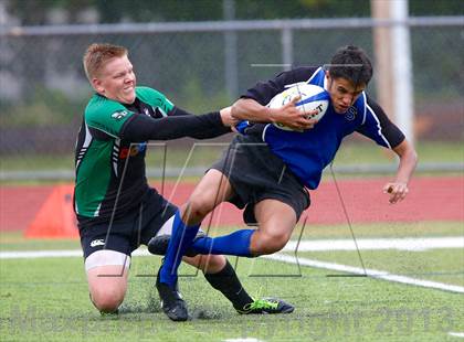 Thumbnail 1 in Stamford Academy vs Southington (Division 2 Semifinal) photogallery.