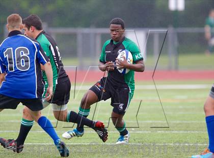 Thumbnail 2 in Stamford Academy vs Southington (Division 2 Semifinal) photogallery.