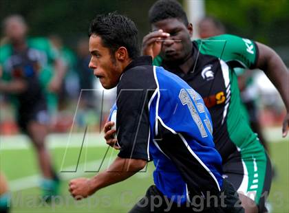 Thumbnail 2 in Stamford Academy vs Southington (Division 2 Semifinal) photogallery.