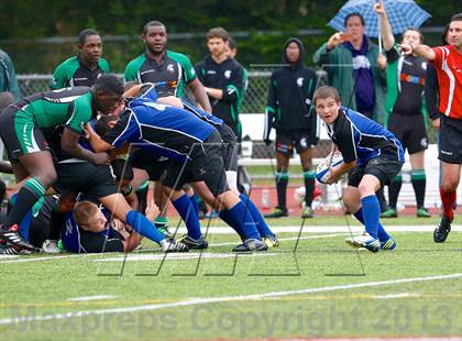 Thumbnail 3 in Stamford Academy vs Southington (Division 2 Semifinal) photogallery.