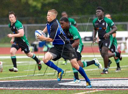 Thumbnail 2 in Stamford Academy vs Southington (Division 2 Semifinal) photogallery.