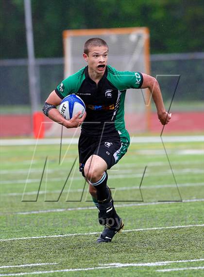 Thumbnail 2 in Stamford Academy vs Southington (Division 2 Semifinal) photogallery.