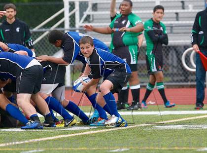 Thumbnail 2 in Stamford Academy vs Southington (Division 2 Semifinal) photogallery.