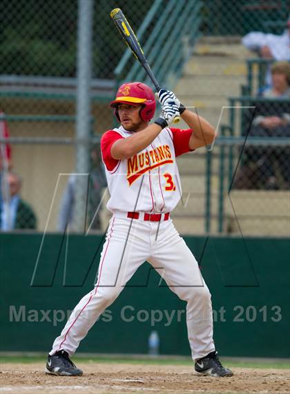 Thumbnail 2 in Central Catholic vs. Oakdale (CIF SJS D4 Final) photogallery.