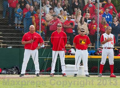 Thumbnail 3 in Central Catholic vs. Oakdale (CIF SJS D4 Final) photogallery.