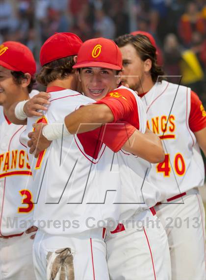 Thumbnail 2 in Central Catholic vs. Oakdale (CIF SJS D4 Final) photogallery.