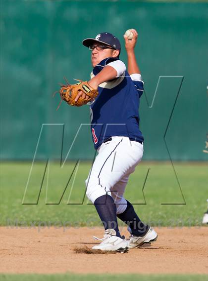 Thumbnail 3 in Central Catholic vs. Oakdale (CIF SJS D4 Final) photogallery.