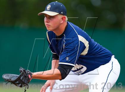 Thumbnail 2 in Central Catholic vs. Oakdale (CIF SJS D4 Final) photogallery.