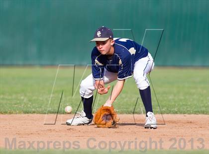 Thumbnail 2 in Central Catholic vs. Oakdale (CIF SJS D4 Final) photogallery.