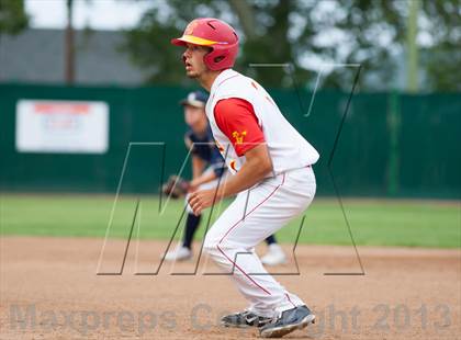 Thumbnail 2 in Central Catholic vs. Oakdale (CIF SJS D4 Final) photogallery.