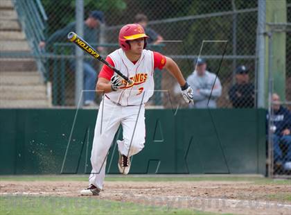 Thumbnail 3 in Central Catholic vs. Oakdale (CIF SJS D4 Final) photogallery.