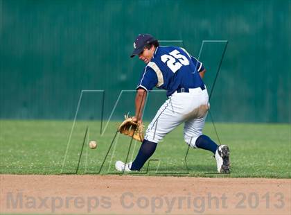 Thumbnail 3 in Central Catholic vs. Oakdale (CIF SJS D4 Final) photogallery.