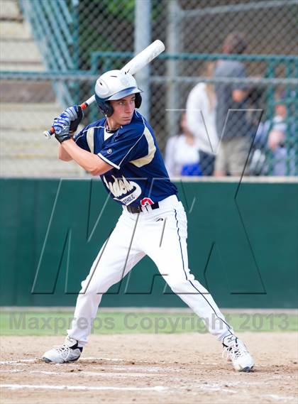 Thumbnail 3 in Central Catholic vs. Oakdale (CIF SJS D4 Final) photogallery.