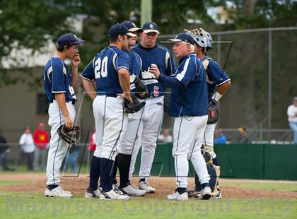 Thumbnail 3 in Central Catholic vs. Oakdale (CIF SJS D4 Final) photogallery.