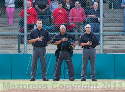 Thumbnail 3 in Central Catholic vs. Oakdale (CIF SJS D4 Final) photogallery.