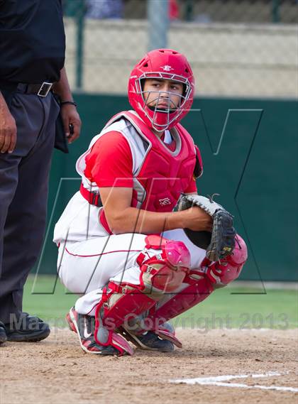 Thumbnail 2 in Central Catholic vs. Oakdale (CIF SJS D4 Final) photogallery.