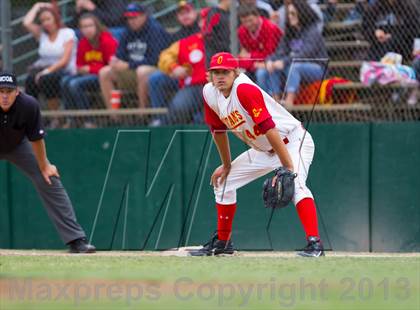 Thumbnail 2 in Central Catholic vs. Oakdale (CIF SJS D4 Final) photogallery.