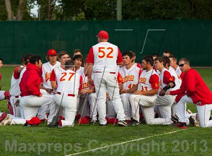 Thumbnail 3 in Central Catholic vs. Oakdale (CIF SJS D4 Final) photogallery.