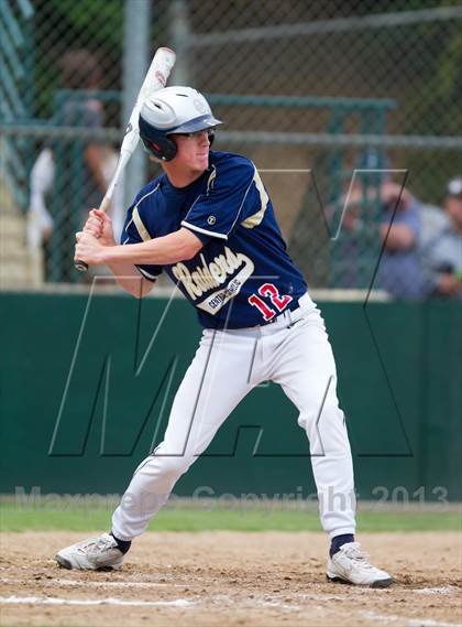 Thumbnail 2 in Central Catholic vs. Oakdale (CIF SJS D4 Final) photogallery.