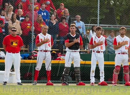 Thumbnail 2 in Central Catholic vs. Oakdale (CIF SJS D4 Final) photogallery.