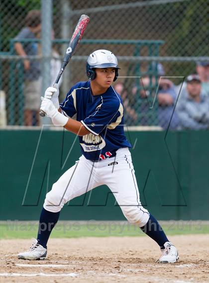 Thumbnail 3 in Central Catholic vs. Oakdale (CIF SJS D4 Final) photogallery.