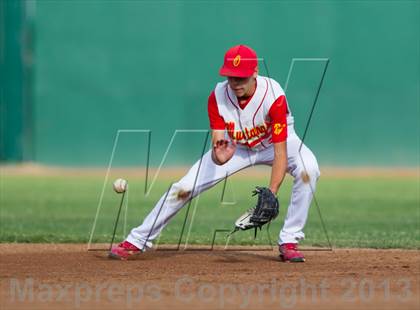 Thumbnail 3 in Central Catholic vs. Oakdale (CIF SJS D4 Final) photogallery.