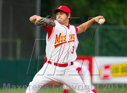 Thumbnail 3 in Central Catholic vs. Oakdale (CIF SJS D4 Final) photogallery.