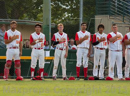 Thumbnail 3 in Central Catholic vs. Oakdale (CIF SJS D4 Final) photogallery.
