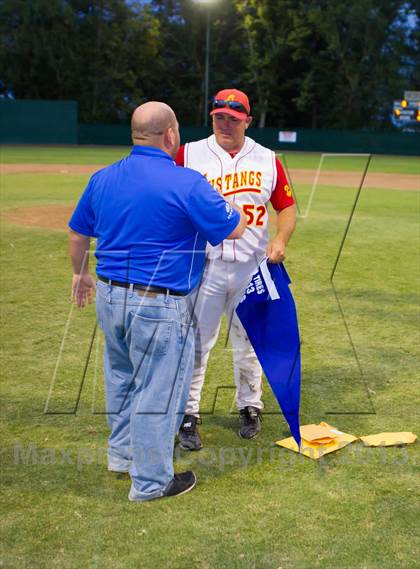 Thumbnail 1 in Central Catholic vs. Oakdale (CIF SJS D4 Final) photogallery.