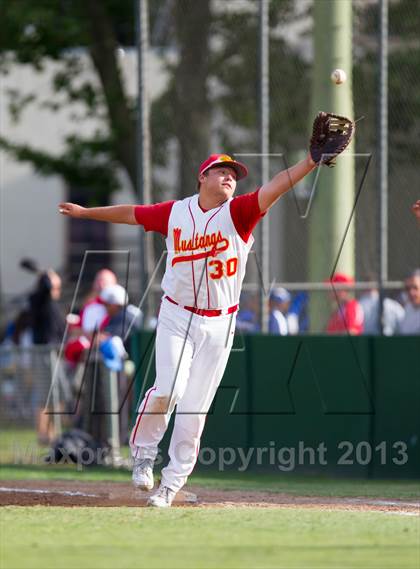 Thumbnail 3 in Central Catholic vs. Oakdale (CIF SJS D4 Final) photogallery.