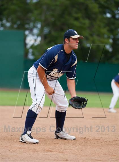 Thumbnail 3 in Central Catholic vs. Oakdale (CIF SJS D4 Final) photogallery.