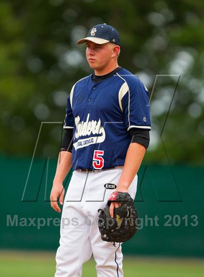 Thumbnail 1 in Central Catholic vs. Oakdale (CIF SJS D4 Final) photogallery.