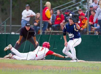 Thumbnail 2 in Central Catholic vs. Oakdale (CIF SJS D4 Final) photogallery.