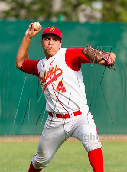 Thumbnail 3 in Central Catholic vs. Oakdale (CIF SJS D4 Final) photogallery.