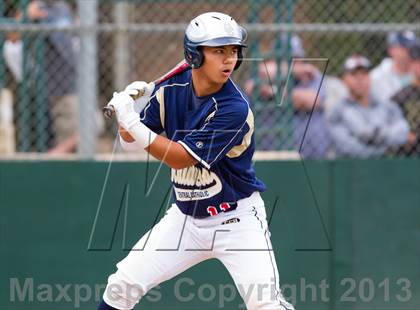 Thumbnail 2 in Central Catholic vs. Oakdale (CIF SJS D4 Final) photogallery.