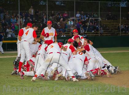 Thumbnail 3 in Central Catholic vs. Oakdale (CIF SJS D4 Final) photogallery.