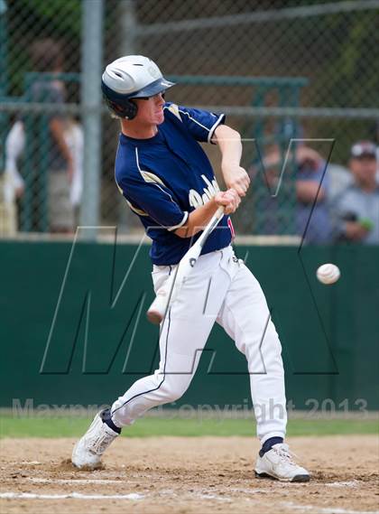 Thumbnail 3 in Central Catholic vs. Oakdale (CIF SJS D4 Final) photogallery.