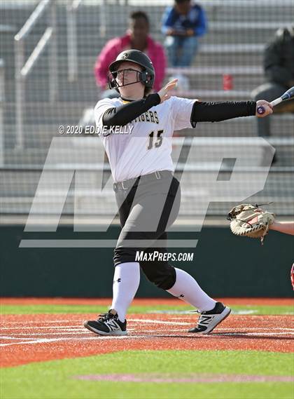 Thumbnail 2 in Mt. Pleasant vs Allen (Allen Tournament) photogallery.