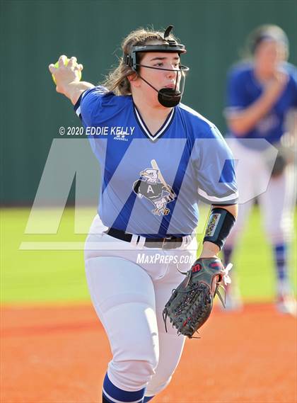 Thumbnail 1 in Mt. Pleasant vs Allen (Allen Tournament) photogallery.