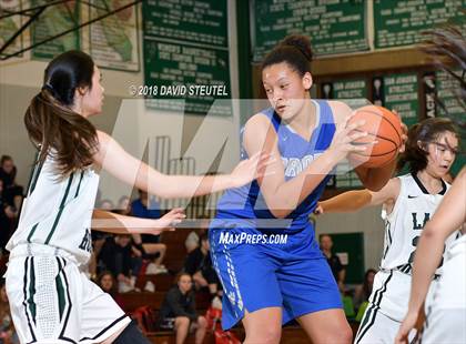 Thumbnail 3 in Woodside Priory vs. Fairmont Prep (St. Mary's Stockton MLK Showcase) photogallery.