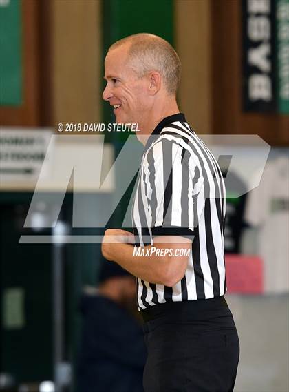 Thumbnail 3 in Woodside Priory vs. Fairmont Prep (St. Mary's Stockton MLK Showcase) photogallery.
